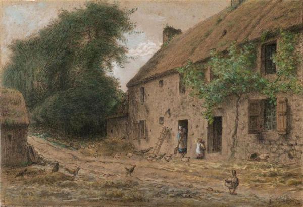 Jean Francois Millet Millet's Birthpalce At Gruchy