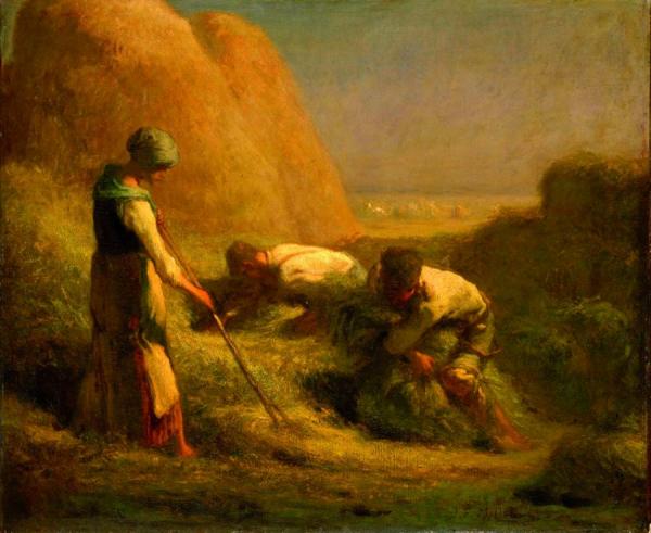 Jean Francois Millet The Hay Trussers