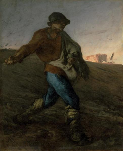 The Sower by Jean Francois Millet