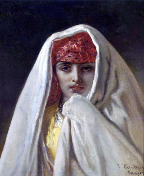 Aisha by Jean Francois Portaels