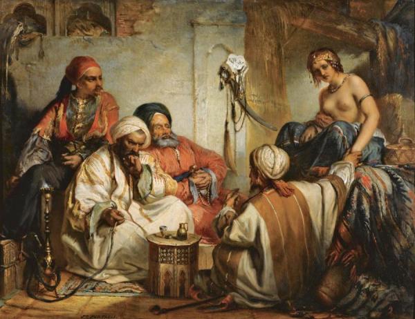 The Slave Market by Jean Francois Portaels