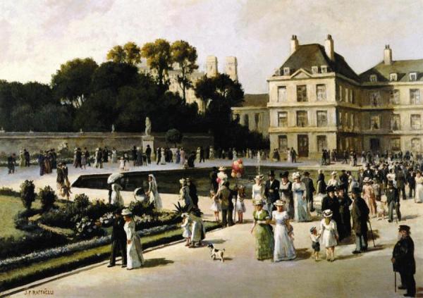 Jardin Du Luxembourg by Jean-françois Raffaëlli