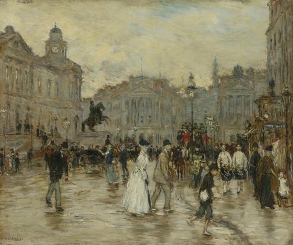 Jean-françois Raffaëlli Princess Street,edinburgh