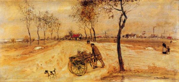 The Knife Grinder by Jean-françois Raffaëlli