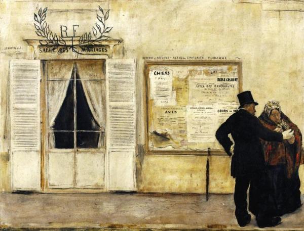 Wedding Invitations by Jean-françois Raffaëlli