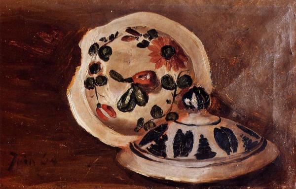 Soup Bowl Covers by Jean Frederic Bazille