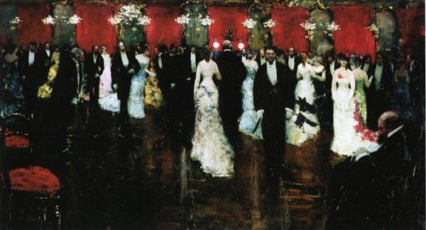 Bal A La Pracsidence by Jean Georges Beraud