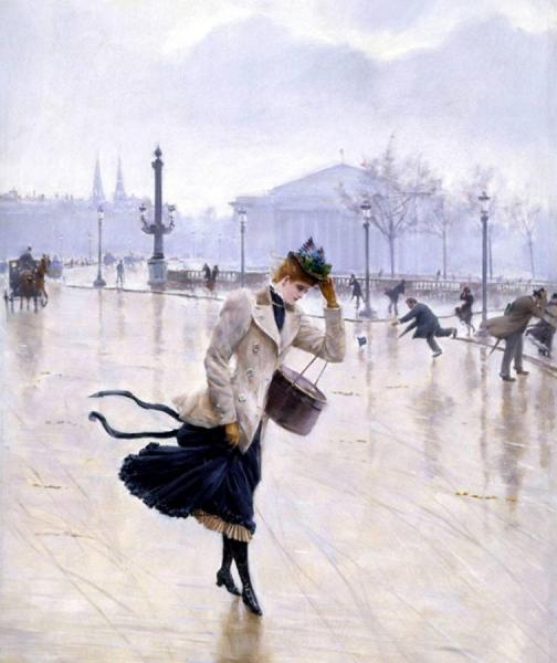Jour De Vent by Jean Georges Beraud