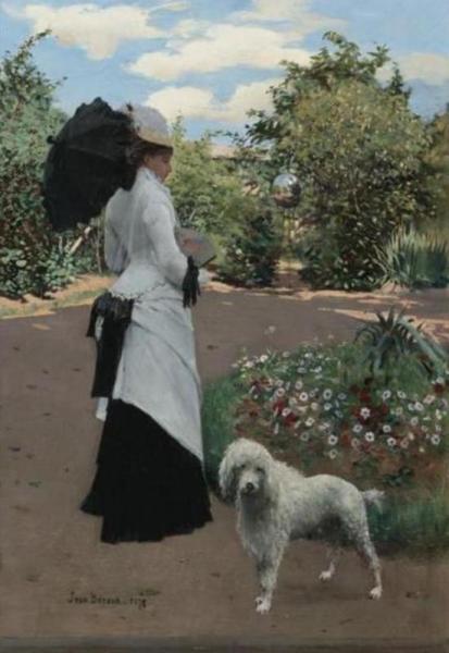La Boule De Verre by Jean Georges Beraud