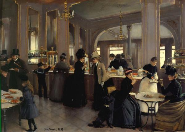La Patisserie Gloppe Au Champs Elyssées by Jean Georges Beraud