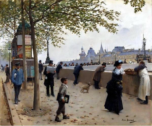 Le Pont Neuf by Jean Georges Beraud