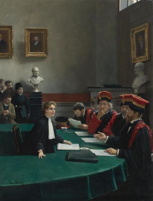 Madeleine Brès Thesis by Jean Georges Beraud