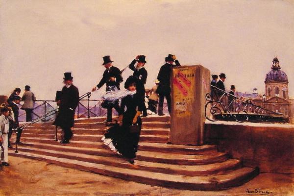 Pont Des Arts by Jean Georges Beraud