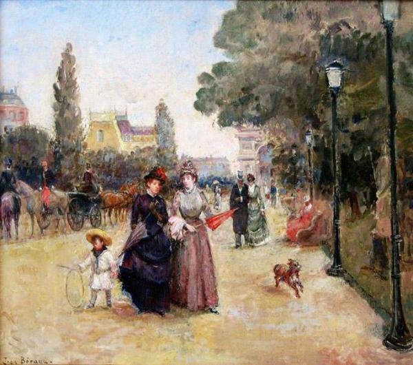 Promenade by Jean Georges Beraud