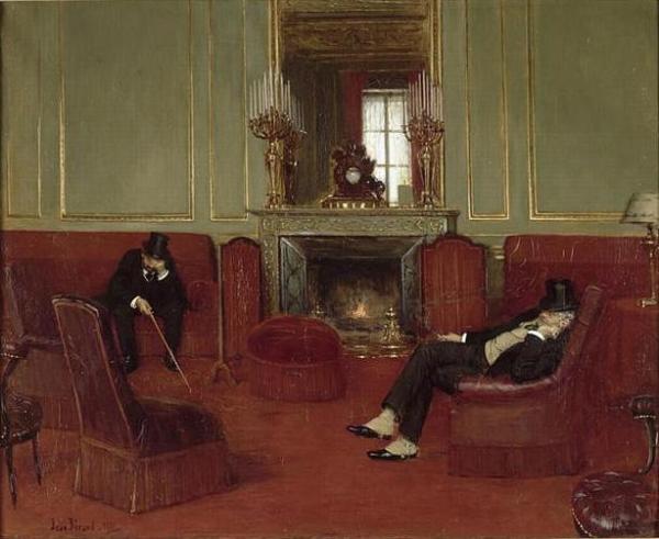 The Club by Jean Georges Beraud