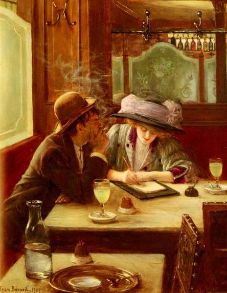 The Letter by Jean Georges Beraud