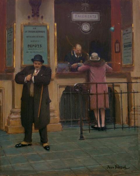 The Pawn Shop by Jean Georges Beraud