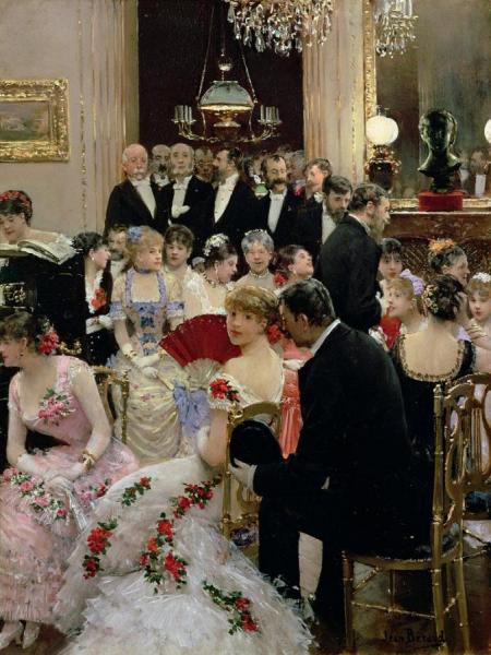 The Soirée by Jean Georges Beraud