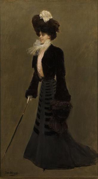 Une Parisienne by Jean Georges Beraud