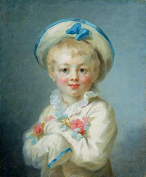 Jean Honore Fragonard A Boy As Pierrot