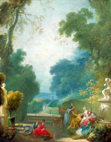 Jean Honore Fragonard A Game Of Hot Cockles