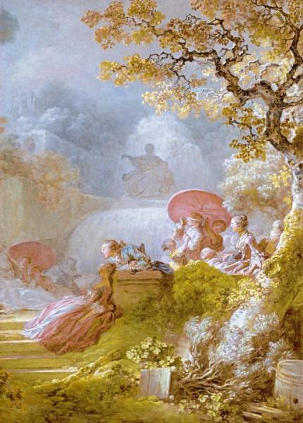 Jean Honore Fragonard Blindman's Buff