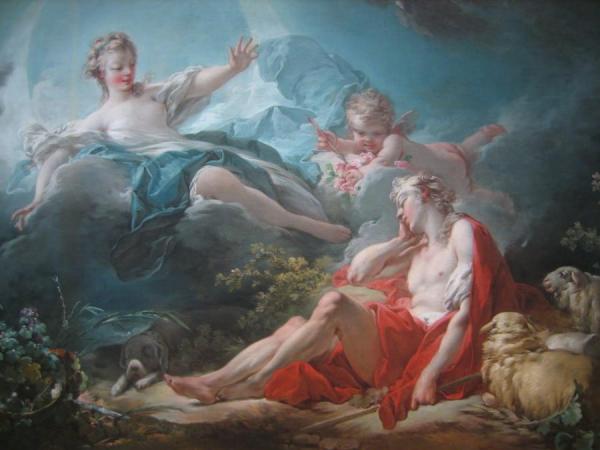 Diana And Endymion by Jean Honore Fragonard