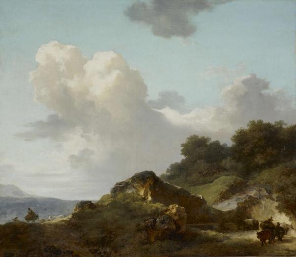 Le Rocher by Jean Honore Fragonard