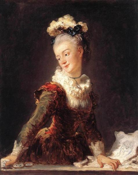 Portrait Of Marie-madeleine Guimard by Jean Honore Fragonard