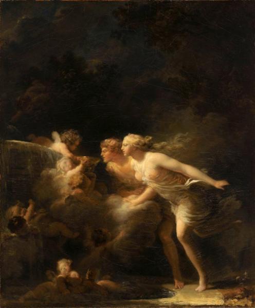 Jean Honore Fragonard The Fountain Of Love