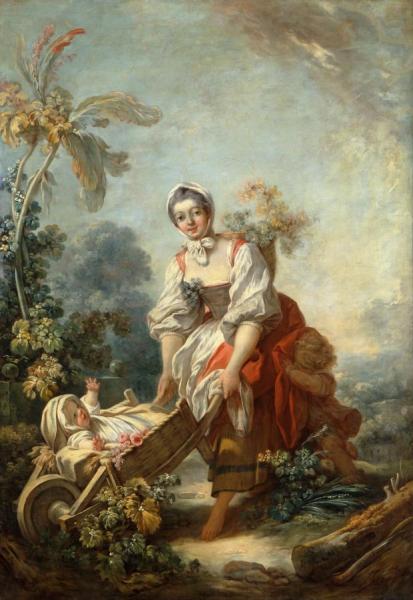 The Joys Of Motherhood by Jean Honore Fragonard