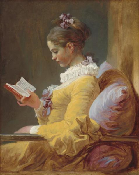 The Reader by Jean Honore Fragonard