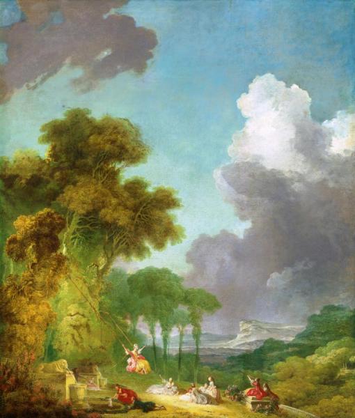 The Swing by Jean Honore Fragonard
