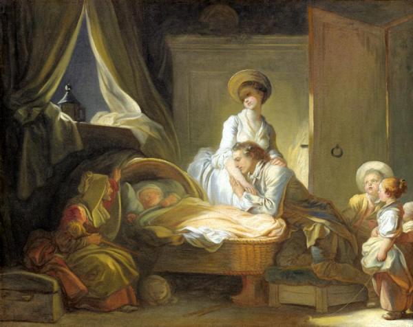 The Visit To The Nursery by Jean Honore Fragonard