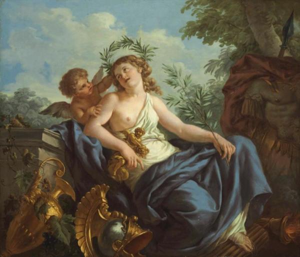 Jean-jacques Lagrenée An Allegory Of Victory