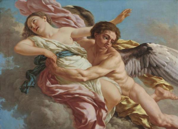 Jean-jacques Lagrenée The Abduction Of Oreithya By Boreas
