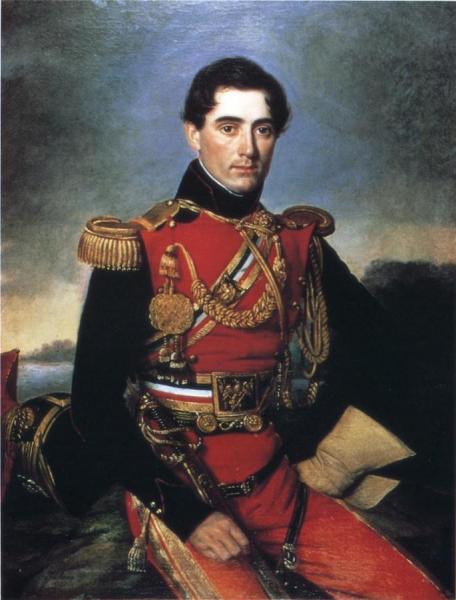 Antoine-jacques-philippe De Marigny De Mandeville by Jean-joseph Vaudechamp