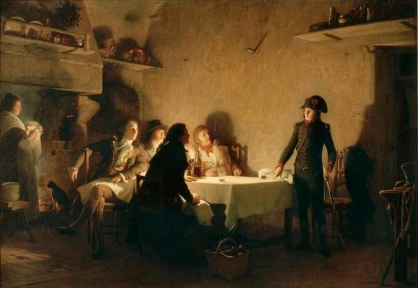 Le Souper De Beaucaire by Jean Jules Antoine Lecomte Du Nouy Oil Painting Reproductions