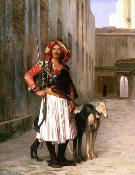 Arnaut From Cairo by Jean-léon Gérôme