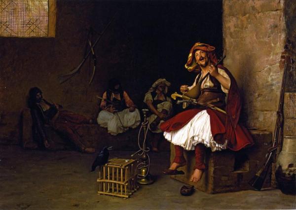 Bashi-bazouk Singing by Jean-léon Gérôme