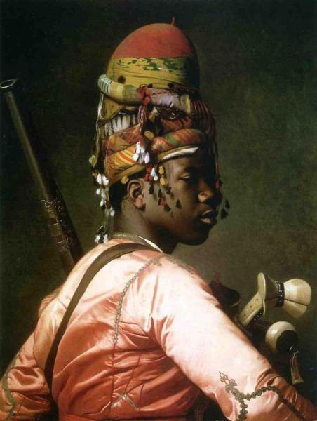 Black Bashi-bazouk by Jean-léon Gérôme