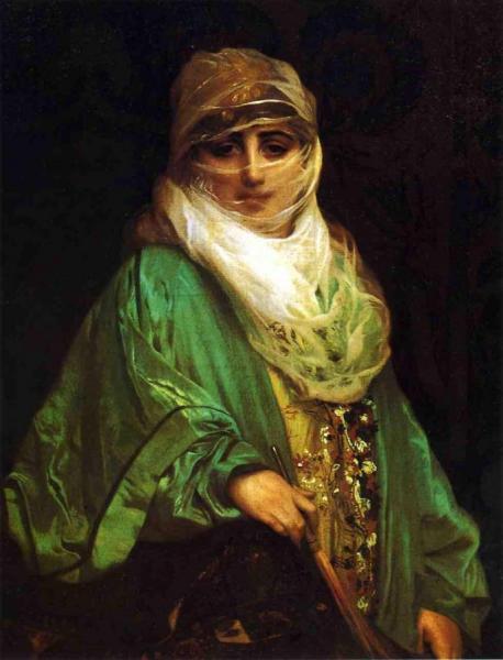 Femme De Constantinople by Jean-léon Gérôme