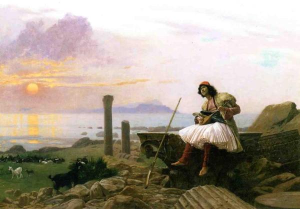 Guitar Player by Jean-léon Gérôme