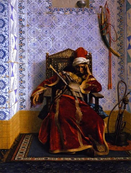 Markos Botsaris by Jean-léon Gérôme