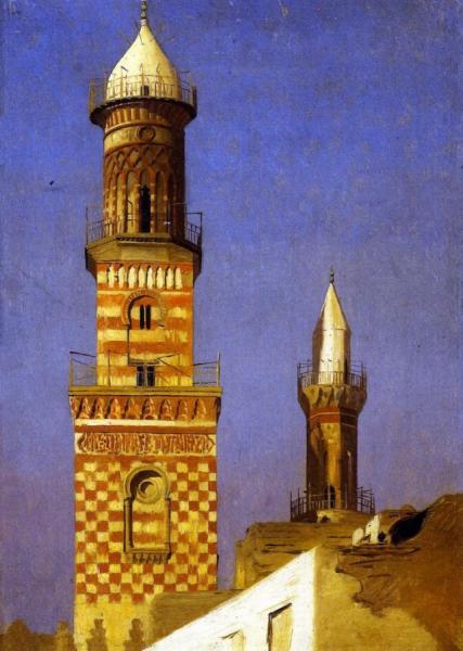 Minarets Of Cairo by Jean-léon Gérôme