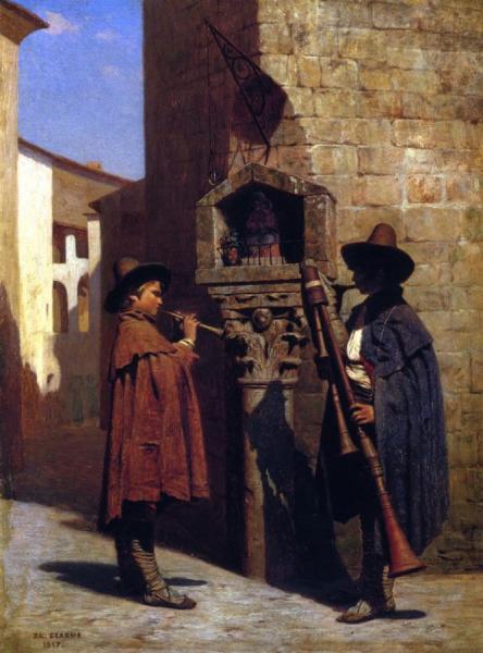 Piffereri by Jean-léon Gérôme