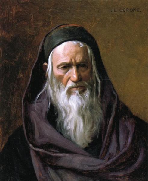 Portrait Of A Shephardi by Jean-léon Gérôme