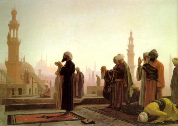 Prayer On The Housetops by Jean-léon Gérôme