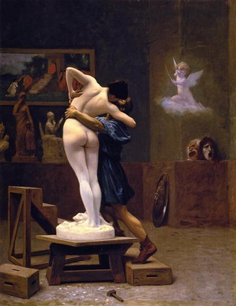 Pygmalion And Galatea by Jean-léon Gérôme