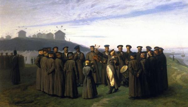 Recreation In A Russian Camp, Remembering Moldavia by Jean-léon Gérôme